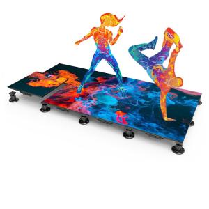Wholesale P1.9 COD Interactive Dance Floor LED Display Die-casting Cabinet With Glass Mask from china suppliers