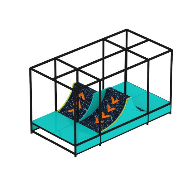 Junior Ninja Course Indoor Playground Equipment for Ages 5-12