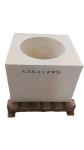 AZSPT33 Casting Brick for Glass Kiln Feeder Spout High Refractoriness and