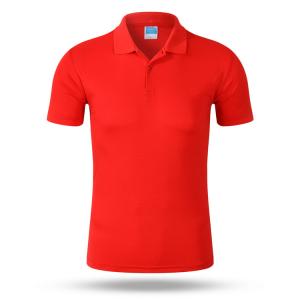 Wholesale Custom Logo Hot Selling Classic Polo Lapel T Shirt Plus Size Solid Color Polyester Short Sleeve from china suppliers