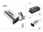 Aluminum Case Lithium Battery Charger 84V 20A For 84V Electric Car Batteries