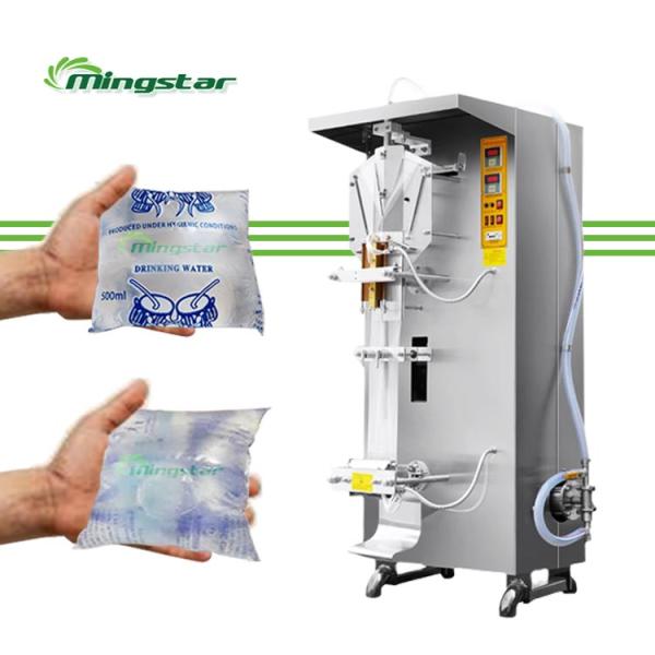 Automatic 500ml Sachet Water Filling Packing Machine for Plastic Bag Liquid Treatment