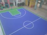 Kids Playground Interlocking Sports Flooring System Environmentally Friendly
