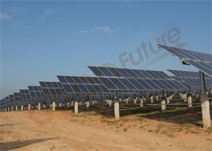 Slew Drive Solar PV Auto Tracking System 60 Degree Tracking Range