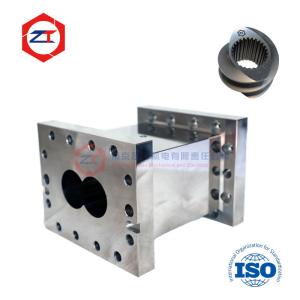 Wholesale Top Extrusion Machine Parts Manufacturers Parallel Twin Screw Barrel For Plastic PVC Extrusion Machine from china suppliers