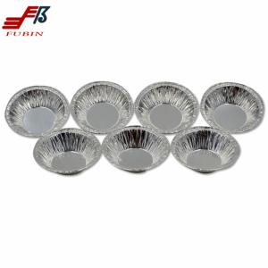 Wholesale Fubin Aluminium Foil Baking Tray 3'' Egg Tart Foil Cup from china suppliers