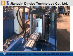 Wholesale Fire / Vane Smoke Damper Metal Roll Forming Machine With Cr 12 Quenched Cutter from china suppliers