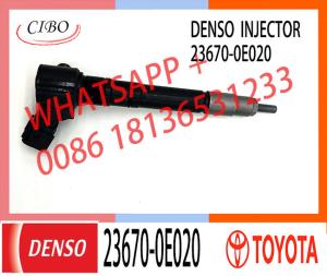 Wholesale 23670-0E020 23670-0E010 23670-09430 diesel Injector for toyota fortuner 1GD-FTV 2GD-FTV 1GD 2GD 295700-0550 from china suppliers