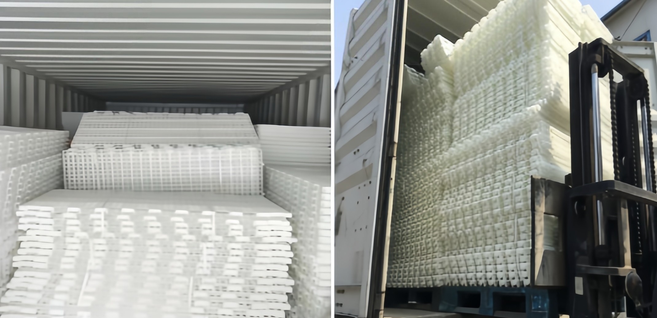 Recyclable Poultry Farm Plastic Floor Damp Proof Stackable Plastic Floor Slats