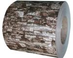 ASTM A755 0.85mm Brick Grain PPGL Pre Painted Galvalume Coil