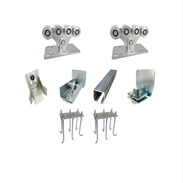 60x60mm Small Cantilever Gate Wheel Zn Cantilever Gate Carriage 5 Wheels 8 Medium Wheels