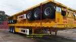 Fuwa Axles Heavy Duty Semi Trailers Container Flat Bed Cargo Semi Trailer