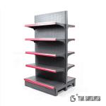 Durability Supermarket Grocery Rack , Gondola Supermarket Shelving Systems