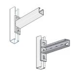 Wall Mount Strut Channel And Fittings Power Strut Brackets Unistrut Cantilever