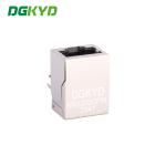 KRJ-202CFNL Gigabit RJ45 Signal Transmission Socket Crystal Head Card Port