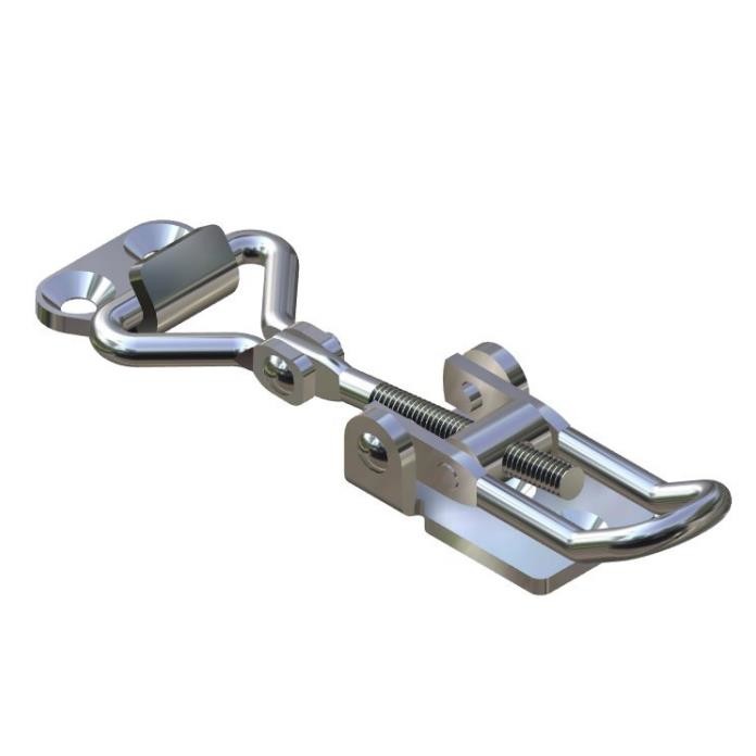 Large Chrome Plated Metal Toggle Latch 304 316 Y Shaped Threaded Rod For Vehicle