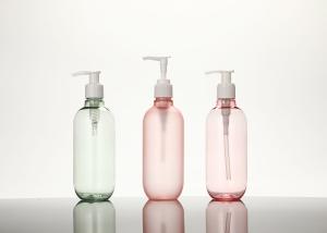 Wholesale 300ml Refillable PET Shampoo Bottles With Pump BPA Free from china suppliers