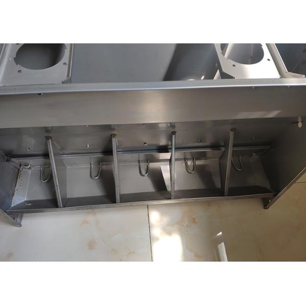 Hog Farm Fatten Weaner Automatic Feeder Trough SS304 Adjustable feed level