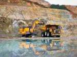 Shovel 360 Degree Drone Footage XE4000 Powerful Mining Shovel Heavy Excavator