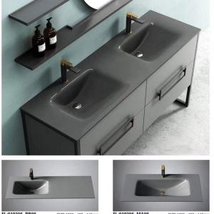 Wholesale Cabinet Tempered Glass Sink Funnel Shape Brass Drain Bathroom Vanity Countertop With Sink from china suppliers