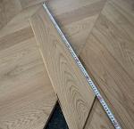 Select 45 degree ABC grade Chevron French Oak Multi-layers Engineered Wood