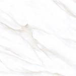 Apartment Flooring 600x600 Glazed Porcelain White Glossy Ceramic Calacatta Gold