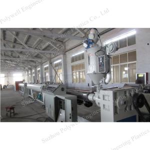 Wholesale Plastic Pipe HDPE PVC Structural Hollow Double Wall Spiral Winding Sewer Corrugated Pipe Extrusion Line from china suppliers