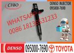 Denso 095000-7690 0950007690 23670-09270 Common Rail Fuel Injector For Toyota
