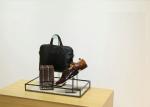 Shoes Wallet Bag Store Display Props , Metal Frame Product Display Stand