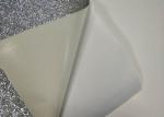 Silver Water Activated Self Adhesive Glitter Paper 12 " * 12 " With Jumbo Rolls