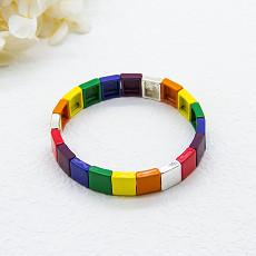 Wholesale Lovers Magnetic Men Onyx Bracelet Transparent Elastic Rope Bead Bracelet from china suppliers