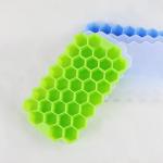 Food Grade Ice Cube Silicone Molds Trays BPA Free Honeycomb Shape 37 Cell