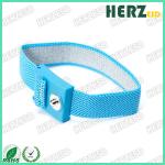 Economical Type Anti Static Wristband , ESD Wrist Strap 1.8M PU Cord Material