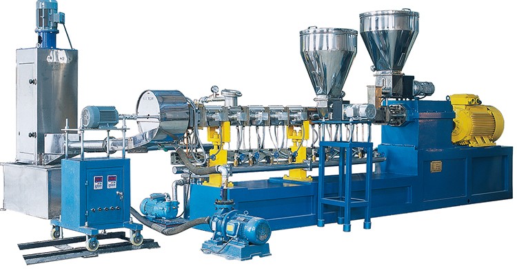 Double Screw Extruder Manufacturer PP EVA TPU TPV TPE Underwater Plastic Pellet Making Machine