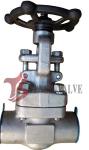 Stainless Forged Steel Valves 800LB , A182 F316 Socket Weld Gate Valve