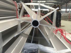 Wholesale High Strength 7075 Alum Extrusion Profile Light Weight Used As Mortar Tail Fin from china suppliers