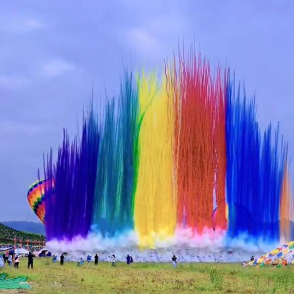 Buy Daytime Fireworks From China Wholesale Cake Fireworks Pyrotechnics Colorful