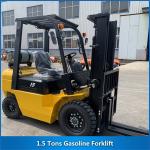1.5 Tons Gasoline Forklift 1500KG Gasoline Powered Forklift