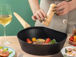Wholesale Dishwasher Safe Non Stick Frying Pan 13 Inch With Ceramic Coating from china suppliers