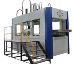 Biodegradable Fully Automatic Pulp Molding Equipment , PLC + Touch Screen