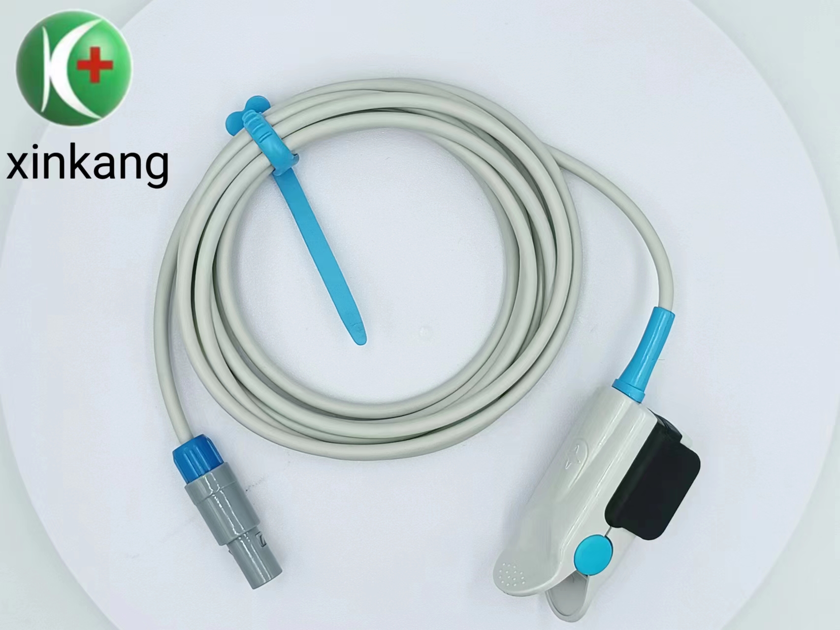 Compatible Mindray 6Pin 40 Degree Reusable Adult Finger Clip Spo2 Sensor Suit for Mindray MEC1000/1200/PM6000/7000/8000/9000