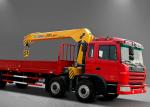 Safety Telescopic Boom Truck Mounted Crane For Telecommunications facilities