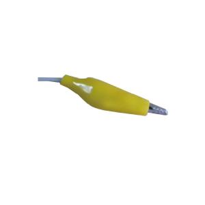 Wholesale Medical Accessories EEG Cable TPU Material 1m Connector Yellow Cover For EEG Machine from china suppliers