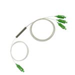 G657A1 FTTH 1x2 Fiber Optic Splitter , Mini PLC Splitter SC APC 0.9mm