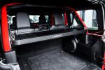 Aluminium Alloy Multifunctional Car Trunk Shelves Wrangler 15.7 Suv Trunk Shelf