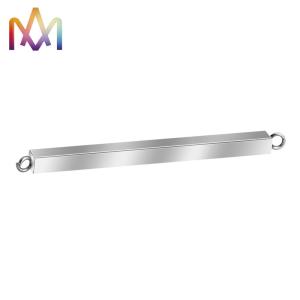 Wholesale Gold Plated 4x48MM SS304 Horizontal Bar Pendant from china suppliers