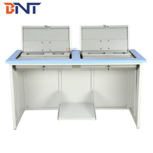 Wholesale Customizable Flip Top Computer Desk For Multimedia Classroom / Conference Room from china suppliers