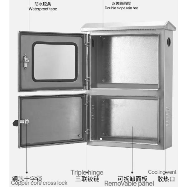 Low Voltage Stainless Steel Photovoltaic Grid-Connected Box for PV Lightning Protection