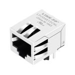 LPJG4813CNL 1000 Base-T Ethernet RJ45 MagJack Tab Down Without Led