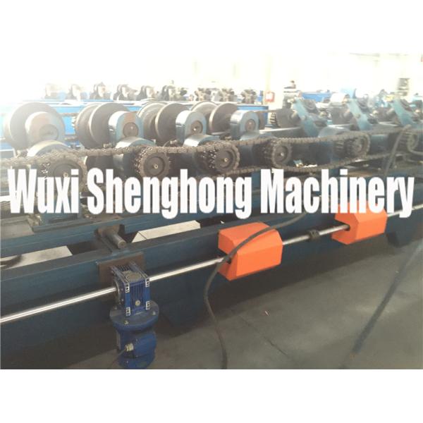 Pre-punching Z Shape Cold Roll Forming Machine With Changeable Feeding Width